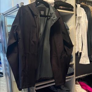 32 Degrees Black Raincoat for Men